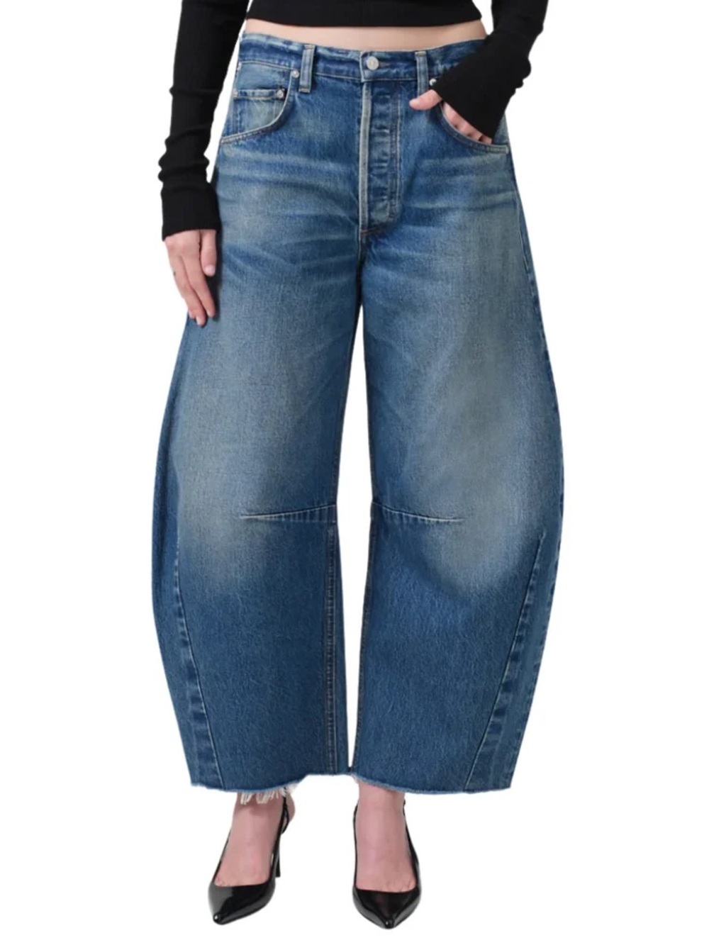 Citizens of Humanity Horseshoe Barrel Jeans in Marshall 24